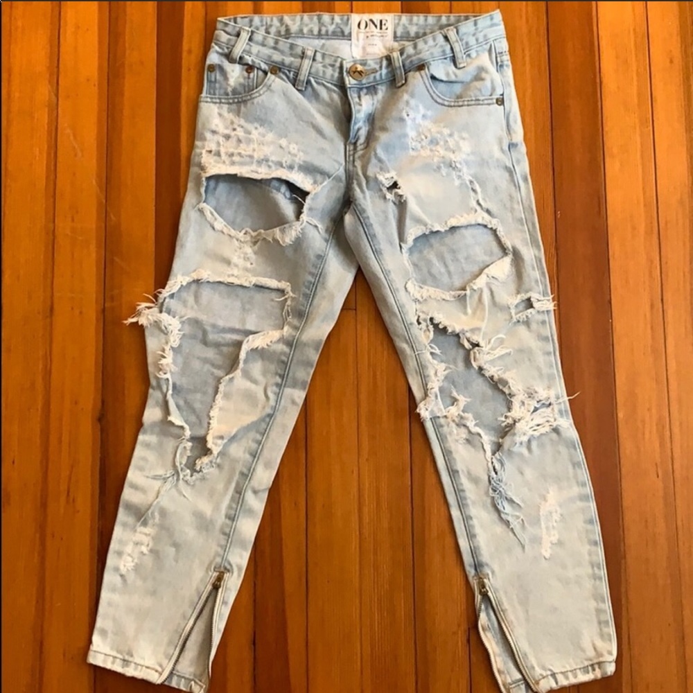 One Teaspoon Boyfriend Jeans